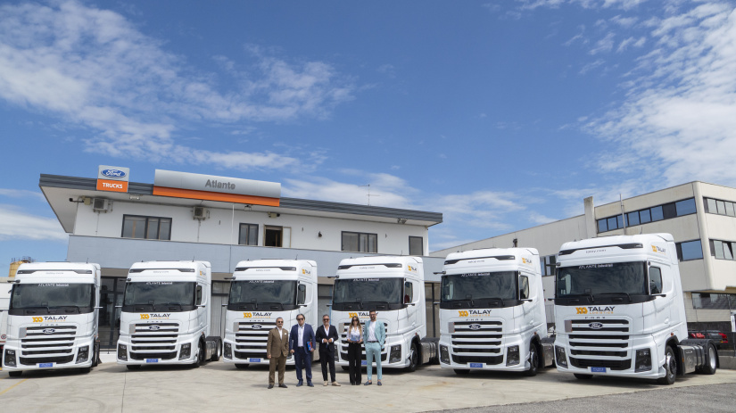 Atlante Industriali consegna una nuova flotta di Ford Trucks a Talay Logistics Italia
