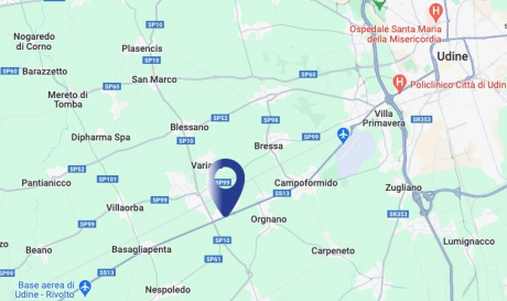 mappa Officina Udine (UD)