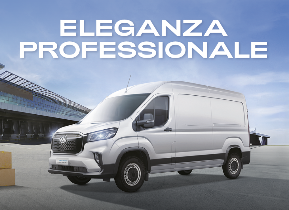 MAXUS DELIVER 9: ELEGANZA PROFESSIONALE